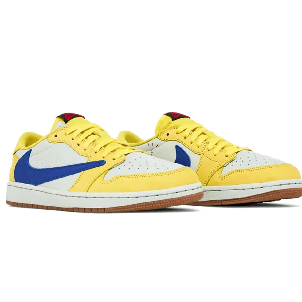 Travis 1 W OG Low Jordan Scott Retro Canary SP 0707